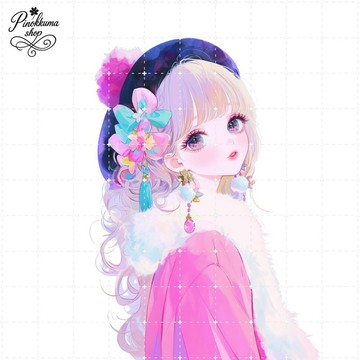 人物貼紙 女孩貼紙 拼貼素材