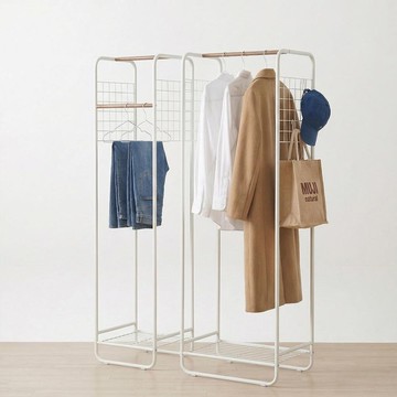 韓風質感網格吊掛衣架-M 居家收納 衣帽架  落地衣架 吊衣架