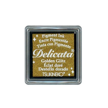 【TSUKINEKO 日本月貓】 閃光迷你印台-金色 (DES-191)