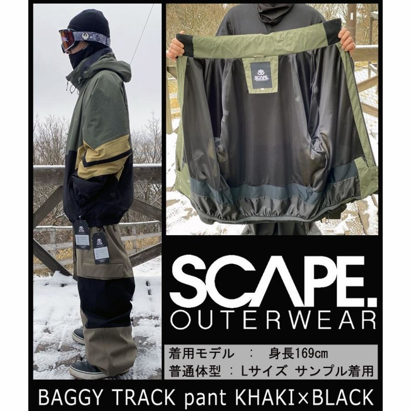 22-23 SCAPE/エスケープ TRACK2 jacket メンズ レディース 防水