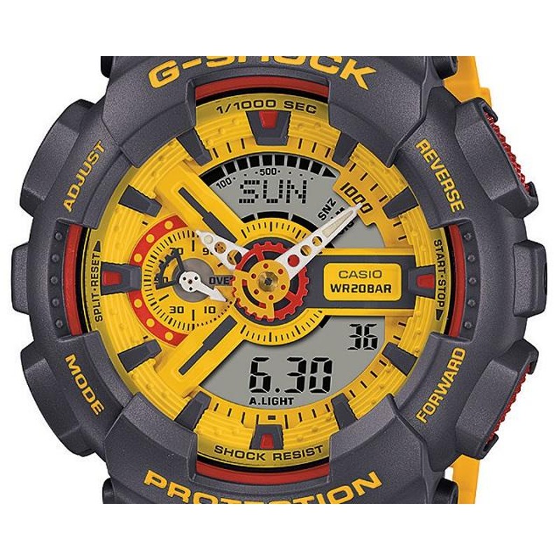 GSHOCKG-SHOCK ビッグケース 90's SPORT GA-110Y-9AJF - 腕時計(デジタル)