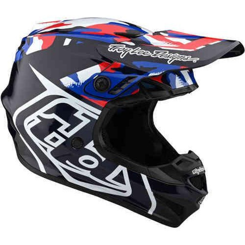 全品10%+1000円☆8/27(火)限定／TROY LEE DESIGNS トロイリーデザイン One & Done GP Overload  Camo モトクロスヘルメット オフロードヘルメット | LINEブランドカタログ