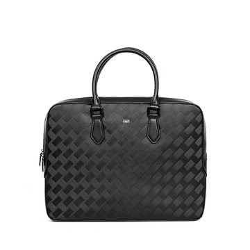 【FREED】編織壓花斜方格公事包