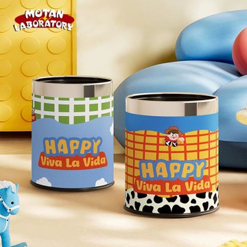 玩具總動員廚房垃圾桶家用2025新款大號大容量家用桶衛生間廁紙簍