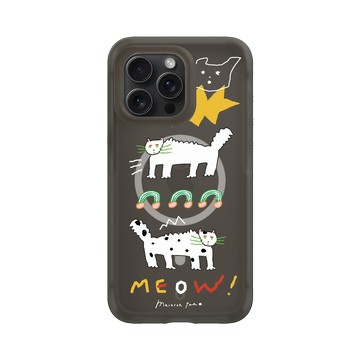 iPhone 15 Pro Max AirX 本質黑 - MacaronToe 馬卡龍腳趾 - 喵 MEOW!