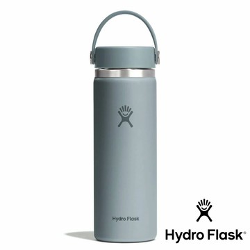 【Hydro Flask】寬口真空保溫鋼瓶20oz『鐵灰』HW20CTS 戶外 露營 登山 健行 休閒 時尚 保溫瓶