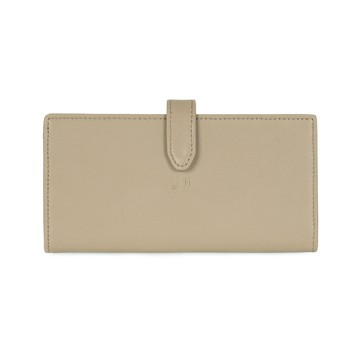 J II 長夾-柔膚薄款對折扣式長夾-煙燻灰-5012-12