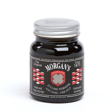 【現貨】Morgan's 黑標髮油-冷杉廣藿香 100ML 摩根高亮強力定型水洗式髮油