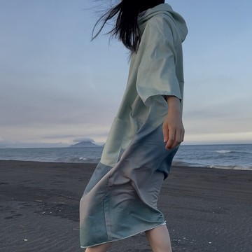 OSIAMO 輕薄快乾長袖前扣式毛巾衣 | 隱森山林