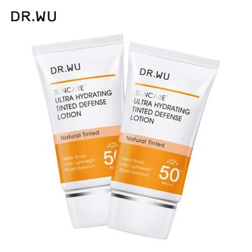 DR.WU 全能保濕潤色防曬乳SPF50+35ML(2入組)-共2入