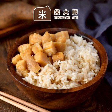 【米大師X瓜瓜園】QQ地瓜飯220g (獨家商品 地瓜飯 出國糧食 冷凍賣場)