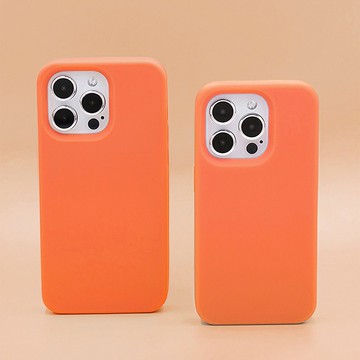 【Candies】iPhone 15 系列 - Simple系列素面殼 橘 手機殼 新年