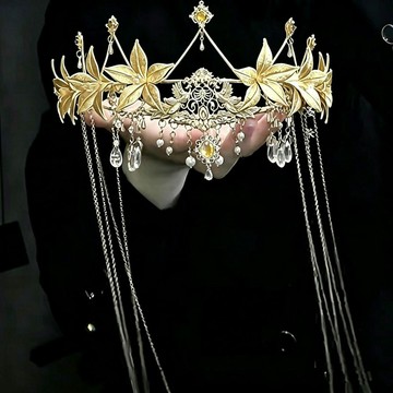 【小悅居】手工diy纏花女神發冠聖女冠材料包古風發箍頭飾520情人節女友禮物網紅同款、熱門單品 人氣好物