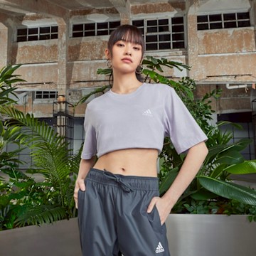 【adidas 愛迪達】 LOGO 短袖上衣 T恤 男/女 JI9067