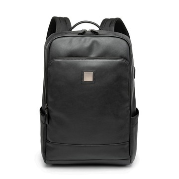 【BRAVOMART】潮流時尚男士雙肩包 灰色 旅行電腦包 商務包