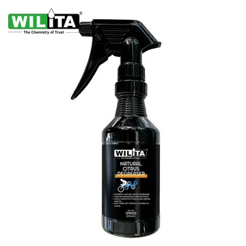 【WILITA 威力特】 天然桔油強效清潔劑 500ML 金屬油污 環保 適單車/機車/重機(黑瓶新包裝)
