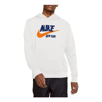 Nike Sportswear New York Fleece Hoodie 'White'