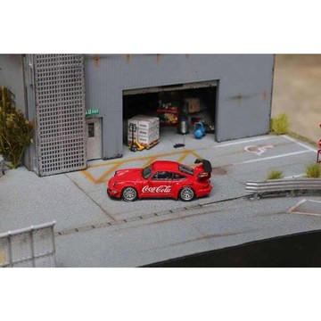 Star Model 1/64 保時捷 Porsche RWB 964 GT 尾翼版 可口可樂 中井啟簽名水貼 模型車