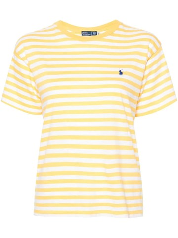 Maglietta in cotone biologico a righe