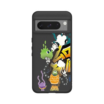 Pixel 8 Pro SolidSuit 黑 - Graffiti / 街頭塗鴉 - 我們愛噴漆