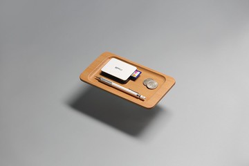 可蕾 端型收納盤 S (山毛櫸/楓木)