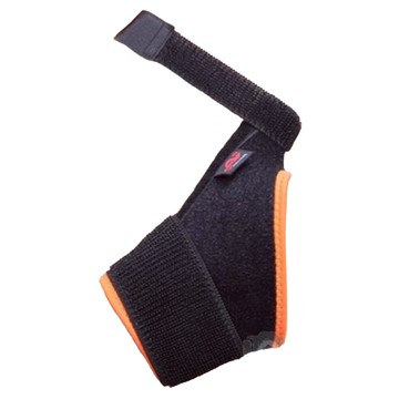 AOLIKES 奧力克斯 固定拇指護腕 OK布彈簧萊卡絨布 左右手  均碼可調節  橙黑  1個