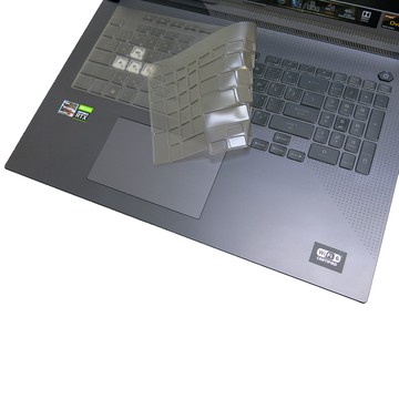 【Ezstick】ASUS G713 G713QM TPU鍵盤膜｜奈米銀抗菌｜防水可水洗