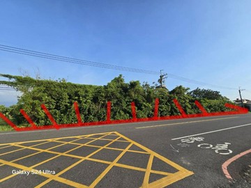 旗山樹人路面寬約66米近旗美高中農地｜高雄市旗山區旗尾段一小段
