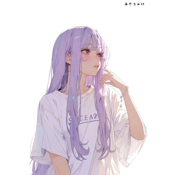 【8 月新款】07-139-0127 人物貼紙 簡約夏日女子