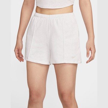 NIKE AS W NSW NK CHLL FT MR 4IN SHO 灰白 短褲 女款 運動褲 休閒 HF6941-051