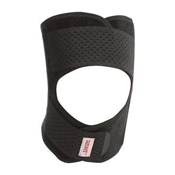 AOLIKES 奧力克斯 護膝 7901 綁帶加壓 彈簧支撐 輕薄透氣運動護膝  M(37~45cm)  黑色  1個