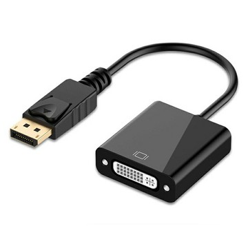 【易控王】DP轉DVI-I(24+5)母轉接線 1080P 鍍金接口 (40-717-03-01)