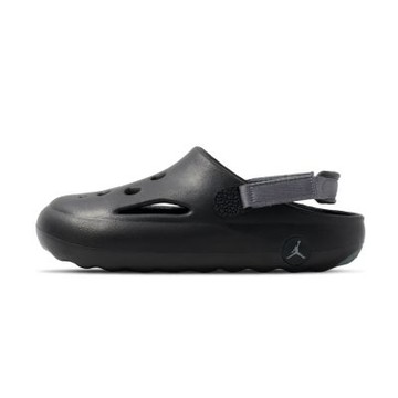 Nike Jordan Hydrip GS 休閒鞋 大童 涼拖鞋 黑色 防水 洞洞鞋 HF5981-001