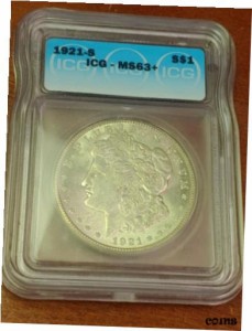 品質保証書付】 アンティークコイン NGC PCGS 1921-S Morgan Silver