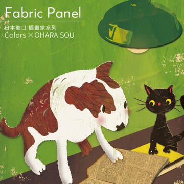 時尚無框畫 油畫 複製畫 木框 畫布 掛畫 居家裝飾 壁飾【狗狗貓貓大冒險】