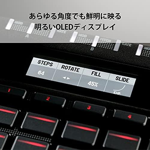 KORG ポリフォニック ステップシーケンサー SQ-64 あらゆる機器を自在に操作 豊富な接続端子 音楽制作 ライブに最適