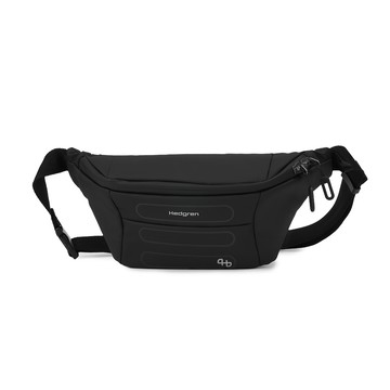 【Hedgren】COMBY P系列-VISIT P RFID防盜腰包-黑 HCMBP04-003-02