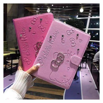 台灣-出貨🔥hellokitty平板保护套ipadmini6保护套2021款ipad10.2寸十代Air34