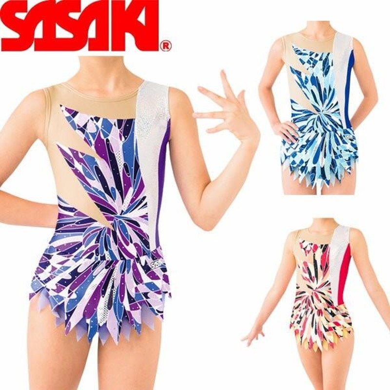 新体操 大会用レオタード Sサイズ （◇◇ ＜ササキ＞ 【SASAKI