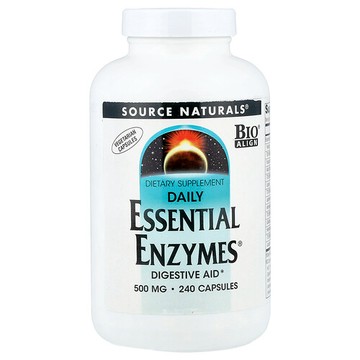 Source Naturals, 日常必需酶®，240 粒素食膠囊