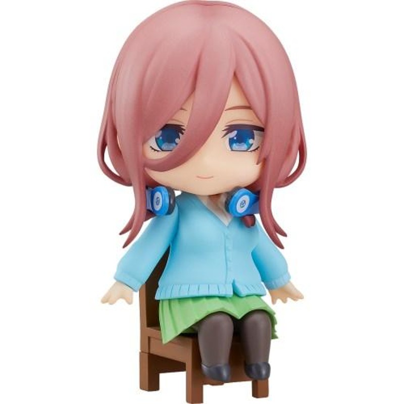 五等分の花嫁』 ねんどろいど Swacchao！ 中野三玖 ノンスケール (塗装済み 可動フィギュア)フィギュア | LINEブランドカタログ