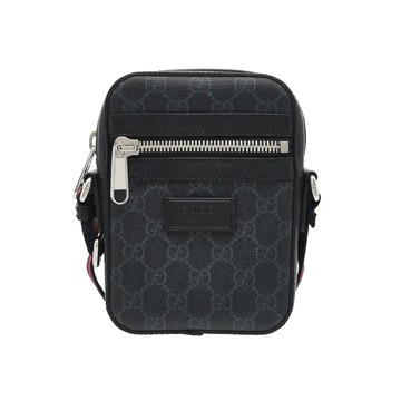 GUCCI 598103 GG SUPREME 系列防水帆布相機包斜背包 / 迷你