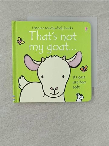 【書寶二手書T1／少年童書_YQV】That's not my goat_Watt, Fiona / Wells, Rachel (ILT)