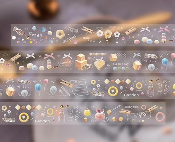 飄飄然 PET 紙膠帶 台灣自己印 10米卷