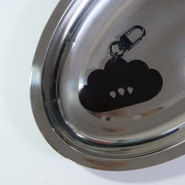 絨絨壓克力吊飾-草叢