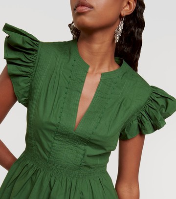 Ulla Johnson Luise cotton poplin top