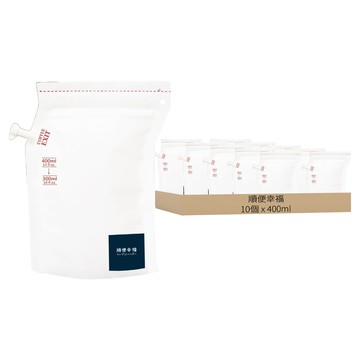 順便幸福 隨行旅享袋 奶油核桃咖啡  400ml  10個裝  1個