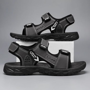 涼鞋夏季男2026新款戶外運動防滑軟底涼拖鞋男士開車沙灘休閑鞋子