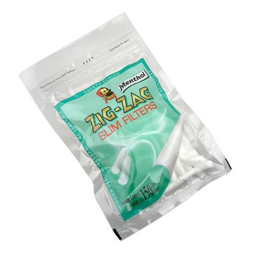 ZIG-ZAG 法國進口捲煙專用6mm濾嘴-薄荷香味*2包