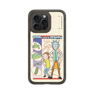 iPhone 15 Pro Max AirX 本質黑 - 瑞克和莫蒂 Rick and Morty - 瑞克和莫蒂-最堅強的船員